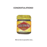 Big Bite Studios Greeting Cards - Vegemite